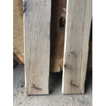 Eichenbohle, Brett, Tischplatte, Struktur, gebürstet, Naturbelassen, Branding 150x20x3,5cm